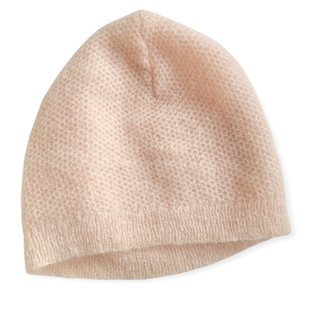 Comptoir Des Cotonniers Alpaca / Mohair Beanie Light Pink Peach